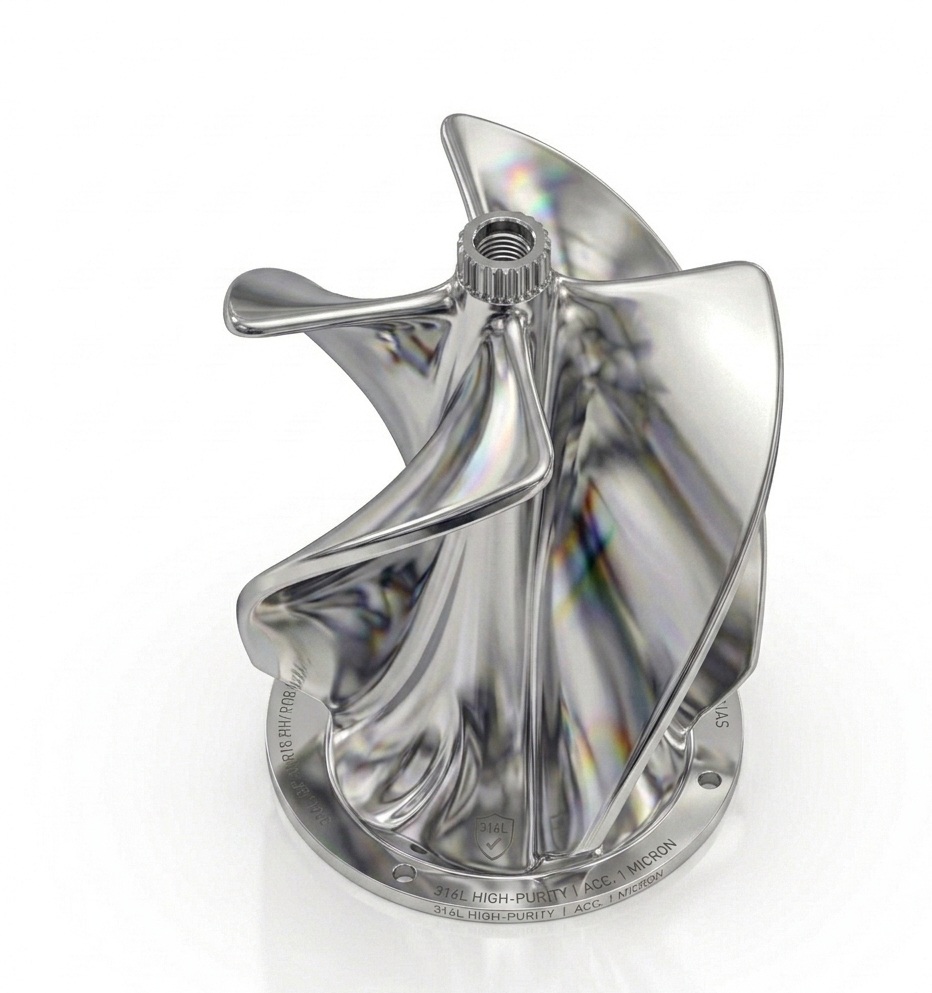 Mirror-polished PVAD precision component
